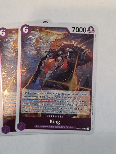 One piece king - 4x,