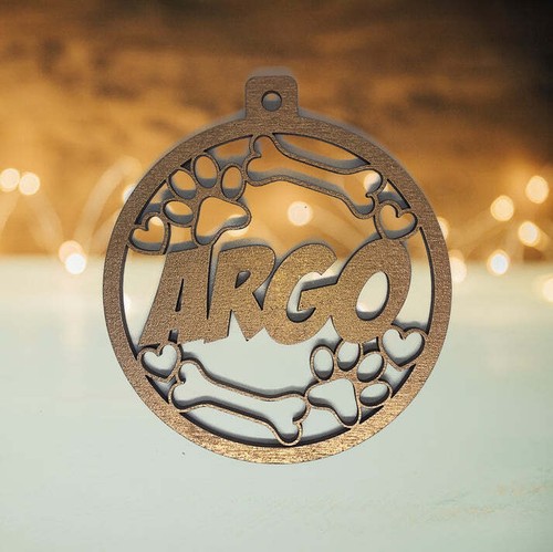 Pallina per albero natale - albero,