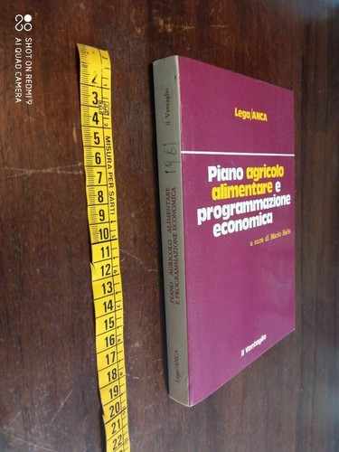 Libro piano agricolo - libro-,
