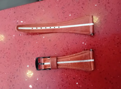 Vintage cinturino rosso - , tissot