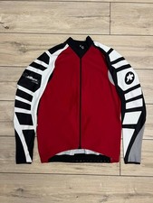 Giacca termica ciclismo uomo Assos iJ.tiburu.4 manica lunga bici tg XL rossa 