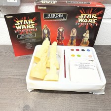 Supercast Star Wars Episode 1 Heroes 3D Plaster Moulding Set UK 