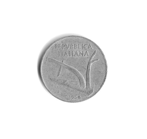 1956 italy lire 856 - italy,