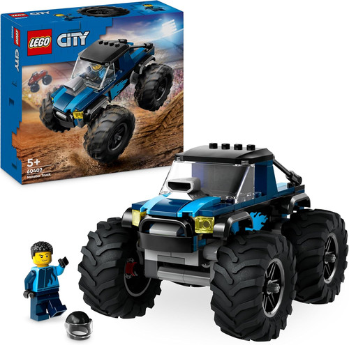 Lego city monster truck blu - city,