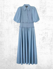 ME+EM Vestito Maxi Camicia