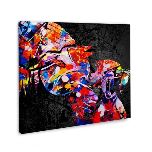 Quadro moderno stampa tela - stampa, su