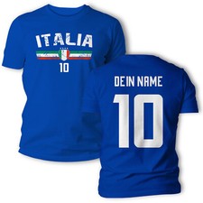 Italia T-Shirt Con Bandiera