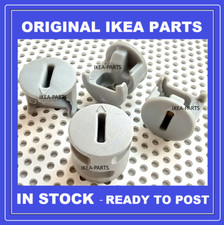 IKEA CAM DAT BILLY 119081 GRIGIO x4 RICAMBI ORIGINALI