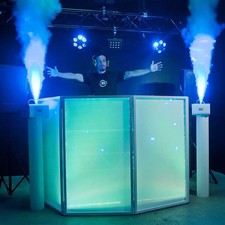 AMERICAN DJ VF VOLCANO macchina fumo verticale wireless+telecomando+effetti luce