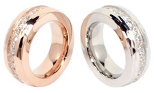 Anello Acciaio Inox Donna 9mm