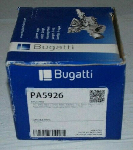 Pa5926 pompa acqua bugatti - pompa, per