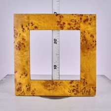 cornice in radica di tuia