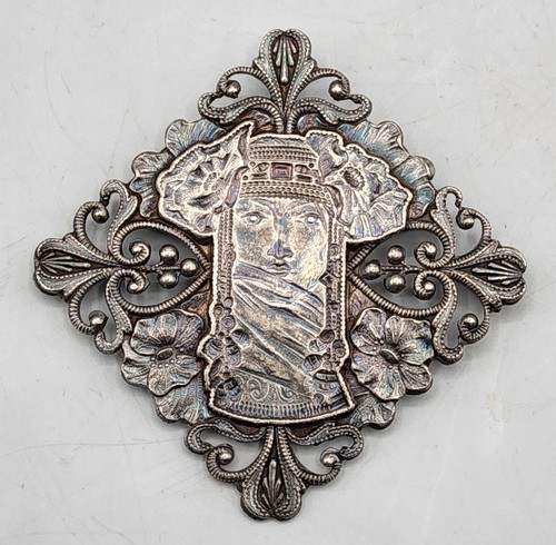 Bijou fantaisie broche - , métal
