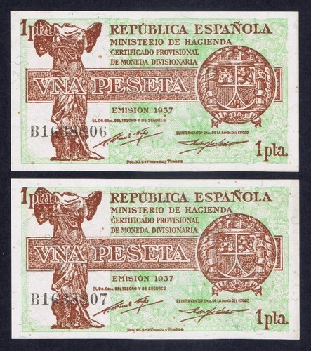 Pareja peseta 1937 - 1,