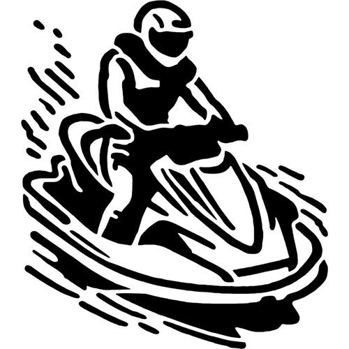 Stencil modelli jet ski - /,