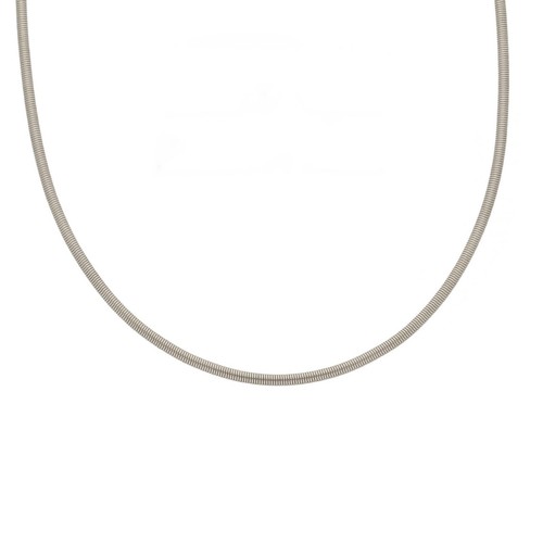 Catena oro bianco 18k - oro,