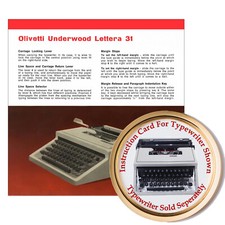 Olivetti Lettera 31 Typewriter