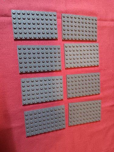 Lego lotto piatti grigio - m,