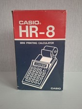 Casio HR-8 Calcolatrice