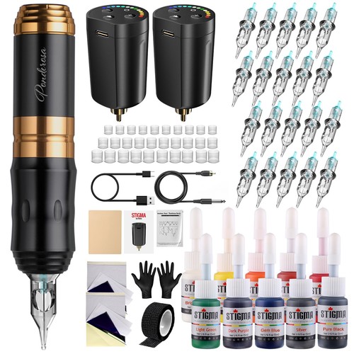 Kit pistola tatuaggio wireless