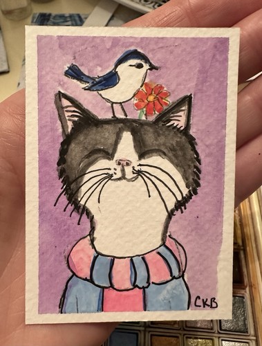 Aceo originale acquerello - aceo,