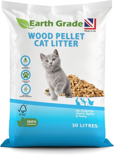 Lettiera per gatti pellet - lettiera, in