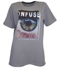 Donna shirt confuso - confuso, stampa