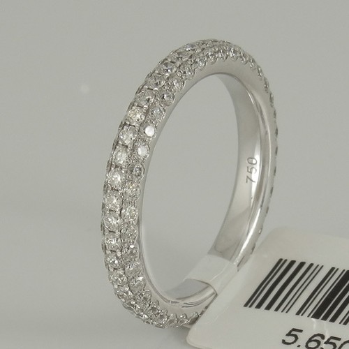 Toller ring 750 weißgold 18k - toller,