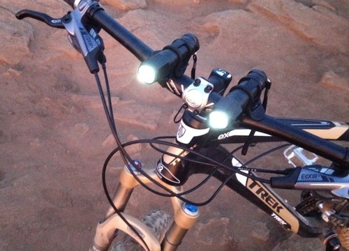 Luci bici torcia - 6w, alta