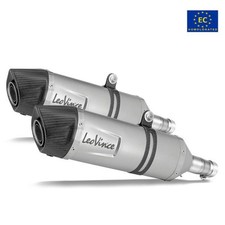 Leovince LV ONE EVO pair of exhausts steel approved Ducati Monster 696 2008-2014