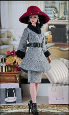 Barbie silkstone GONNA  E CAPPOTTINO