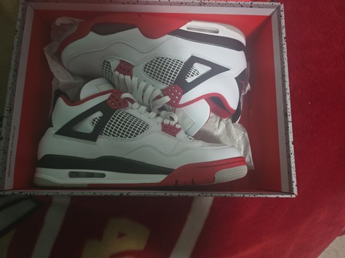 Air jordan retro fire red - air, 4