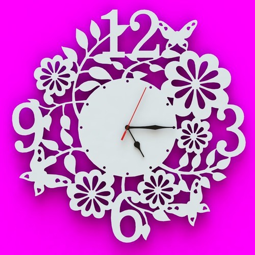 Orologio natura floreale - orologio,
