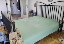 Letto matrimoniale 160x200 ferro battuto doghe ottimo stato smontaggio acquirent