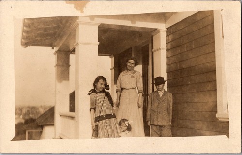 Cartolina epoca rppc foto - rppc,