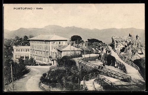 Cartolina portofino vetta - portofino,,