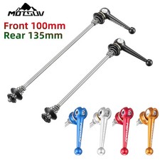 Leva sgancio rapido bici ultraleggera lega titanio mtb bici corsa 100/135mm