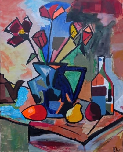 Quadro astratto moderno - quadro,