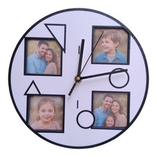 Orologio da parete portafoto -