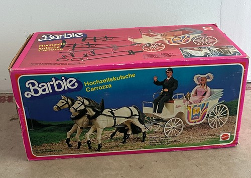 Mattel barbie carrozza nuziale - mattel,