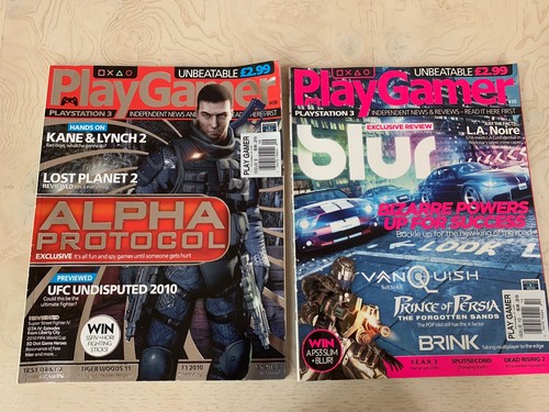 Playgamer magazine lot of - playgamer,