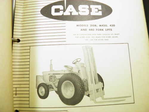 Case 310b m420 - m420, 430