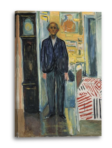 Tela cornice edvard munch - edvard,