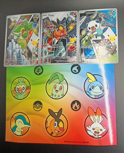 Pokemon trio unima - trio, primi