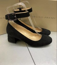 Ballerina con tacco Bruno Premi con tacco 5cm e cinturino alla caviglia 