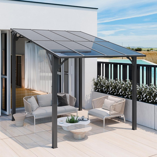 Lean to gazebo - x,