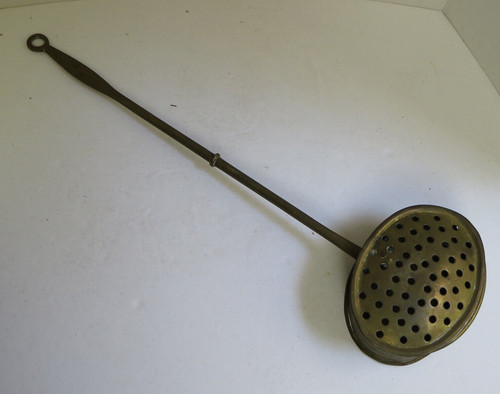 Antico girarrosto ottone e - antico,