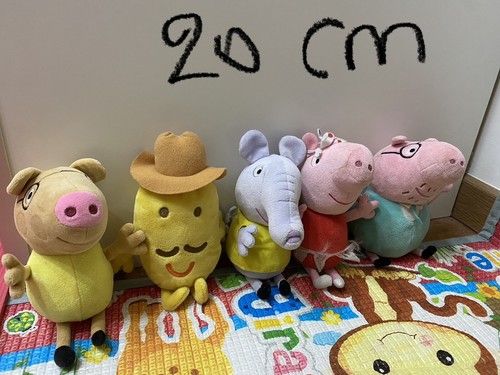 Peluches vari personaggi peppa - vari,