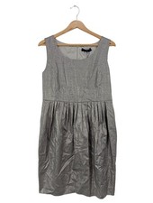TRU TRUSSARDI Abito linea A Donna Abito Taglia IT 48 grigio chiaro