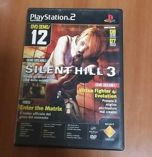 Dvd demo silent hill - demo,